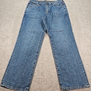 Tommy Bahama Classic Fit Mens Jeans Blue Denim 36x30 Straight Leg